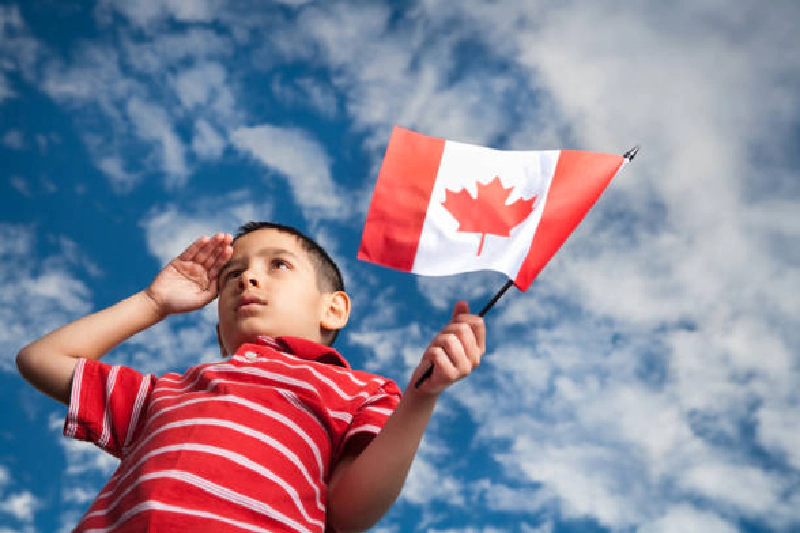 canada salute