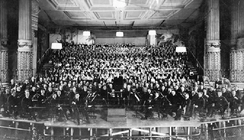 A big orchestra A big orchestra